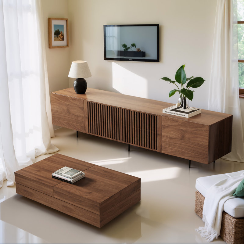 Ensemble de tables basses pour meuble télé