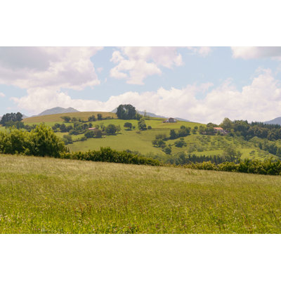 Summer Summer Landscape - Photographie sur toile tendue