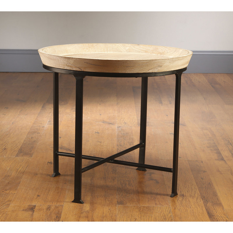 Table-plateau Veda, Blanc délavé