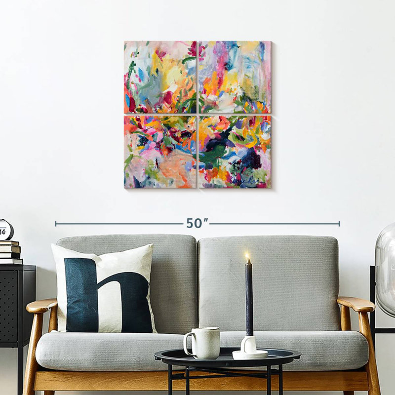 Avery In The Springtime, 26" H x 26" W