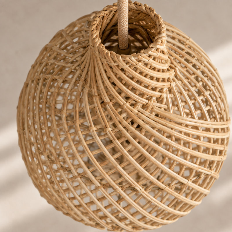 Daxton Handwoven Rattan Pendant Light shade