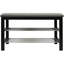 Faux Leather Upholstered Storage Bench