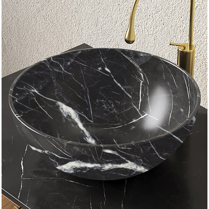 Lavabo vasque rond en céramique