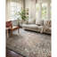 Tapis bleu marine / rouge Woodcliff-496653975