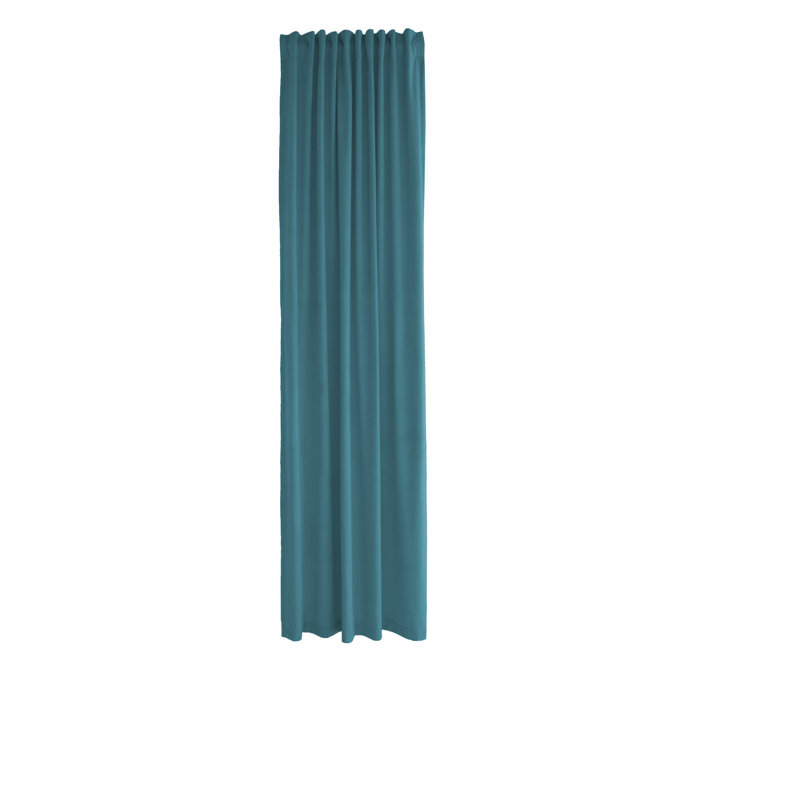 Eulie Blackout and Room Darkening Curtain, Navy Blue