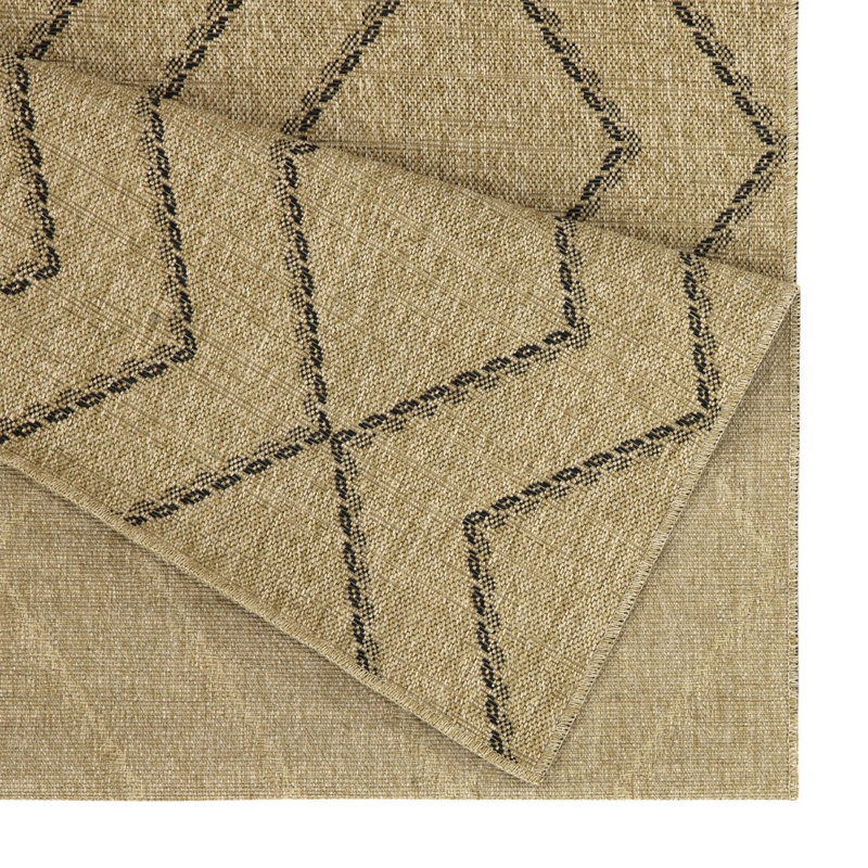 Earth Collection Indoor-outdoor Area Rug – Contemporary Pattern, Stain Resistant, Kid & Pet-friendly Flatweave For High-traffic Spaces