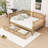  Wooden Daybed with Headboard and Drawer-1115311259-1115311256