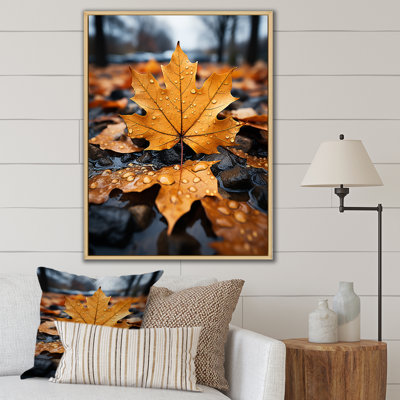 Feuilles d'automne collage I - impression