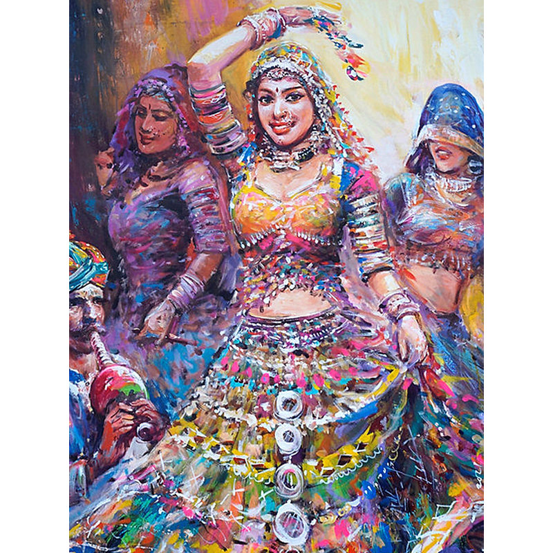 The Euphoria, peinture acrylique sur toile | Acrylique sur toile