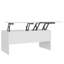 17 Stories Coffee Table Sonoma Oak 102X50.5X46.5 Cm Engineered Wood-665266369