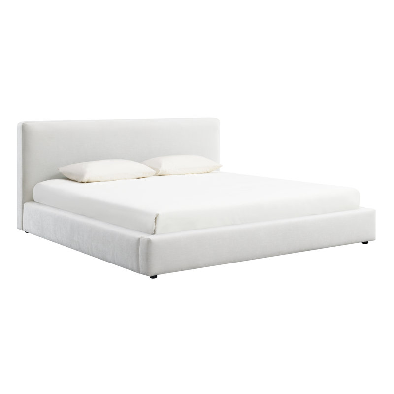Lit plateforme Pisgah, Très grand, Blanc