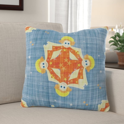 Hornsea Reversible Throw Pillow