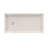 DreamLine SlimLine 30 inch D x 60 inch W x 2 3/4 inch H Single Threshold Biscuit Alcove Shower Base with 2 inch Polished Nickel Left Round Drain-118322194-118322200