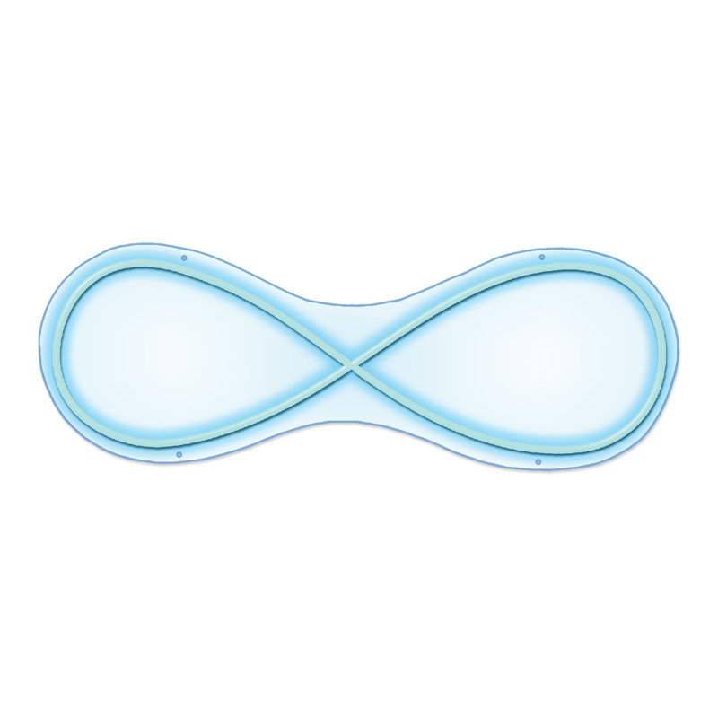 Infinity Neon Sign - 10" x 28"