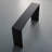 Retro Minimalist Carbonized Console Table-107308309