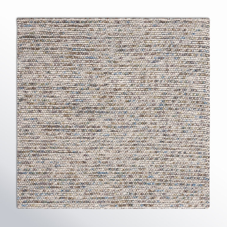 Elle Handmade Flatweave Area Rug in Ivory / Multi