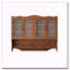 Armoire murale rétro avec support ouvert