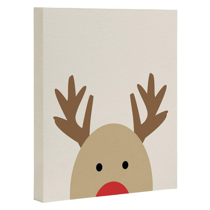 " Reindeer ", 20" H x 16" W, Wrapped Canvas