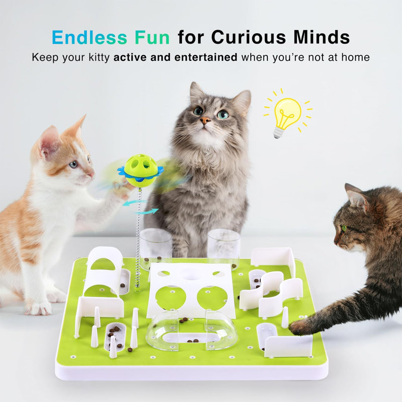 Casse-tête pour chat Interactives
