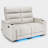 Power Recliner Loveseat Sofa With Adjustable Headrest, Home Theater Seating-530335909