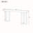 Console Table with Solid Pine Legs-141177903