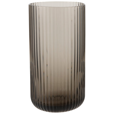 Set of 4 Tumbler 17oz Fluted Smoke