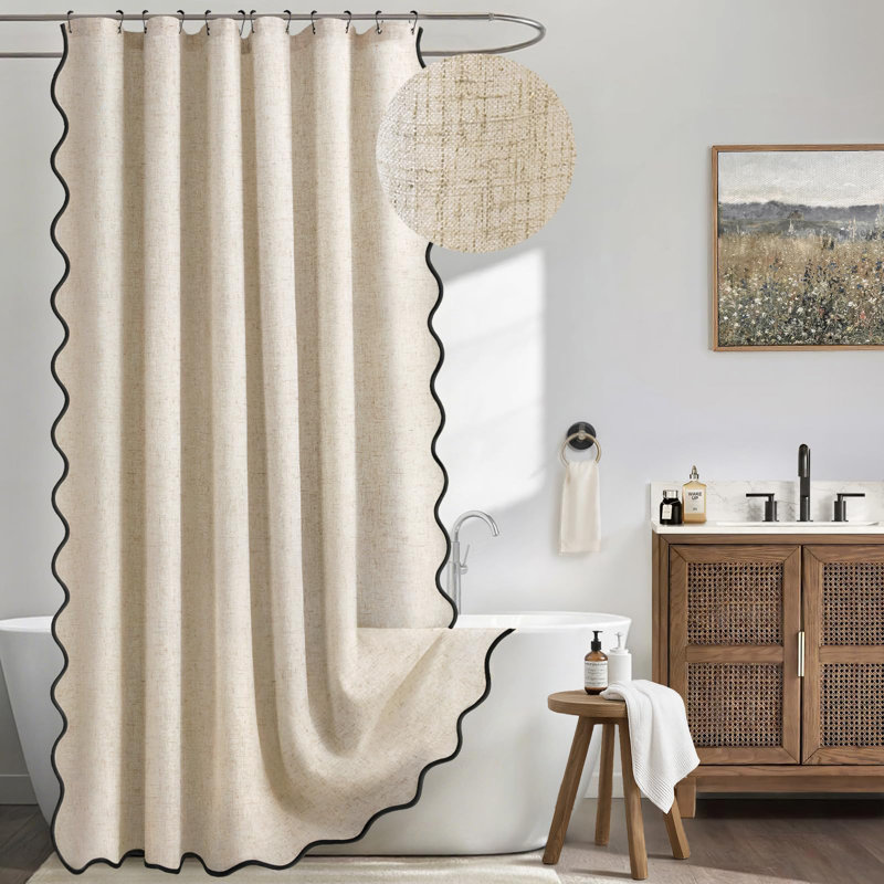 Ensemble de rideaux de douche Linen