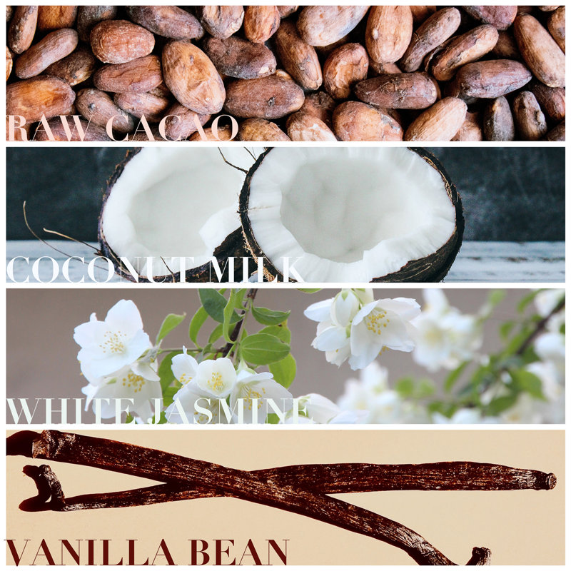 Teakwood + Sea Salt Scented Designer Candle