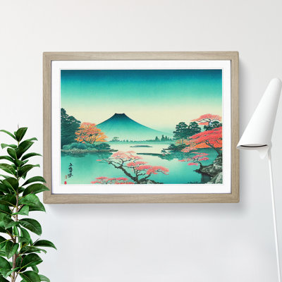 Traditional Japanese Mountains Vol.5 1 Piece Single Picture Frame Wall Art