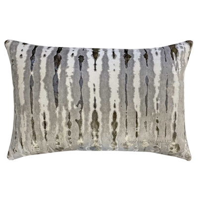Velvet Lumbar Pillow Cover & Insert