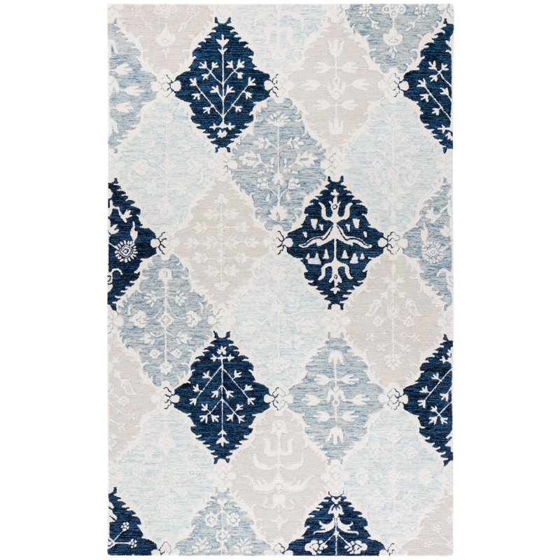 Tapis en laine Cuerdas, Rectangle 8 pi x 10 pi