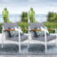 Chaise de patio avec coussins Haussman