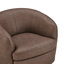 Fauteuil demi-tonneau en cuir Marcy Geniue-2089390770-2097561564