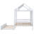 Wood House Bed With Trundle, Wooden Daybed-535132135