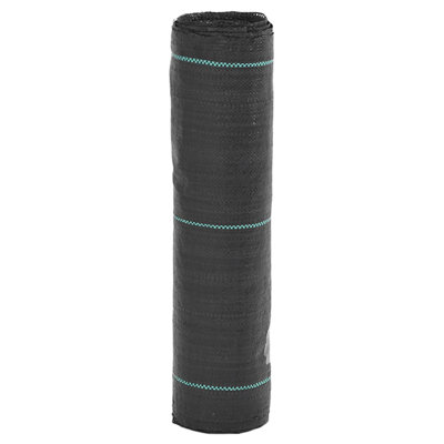 Vidaxl Weed Membrane Black 0.5X25 M PP