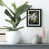 Black Framed Paper