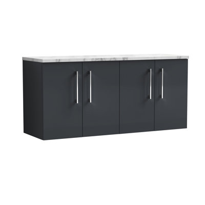 Arno 47.44cm Double Bathroom Vanity Base Only