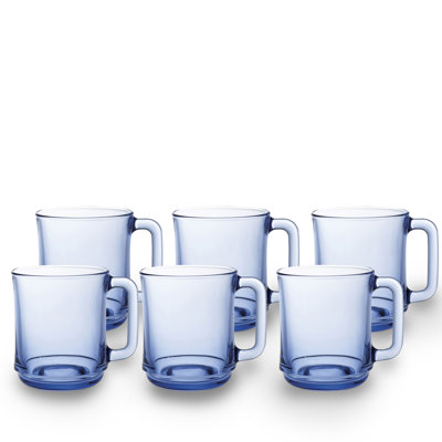 Grande tasse empilable 10,5 pi. Duralex Lys Marine Oz