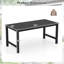 Table de salle à manger d'extérieur en PEHD pour 6 personnes avec table de patio 67 po HDPE-821921782
