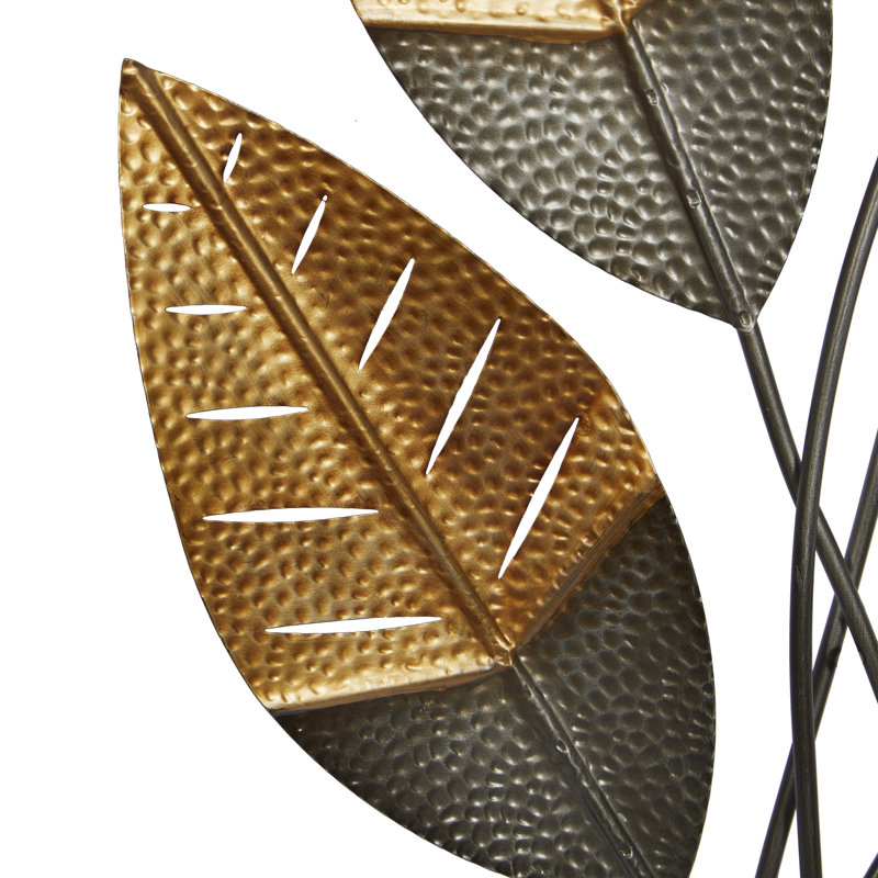 Boho Plants & Flowers Wall Decor on Metal