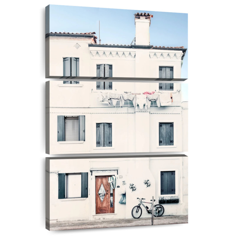 Lilie, village méditerranéen tranquille, H 45 po x l 28 po