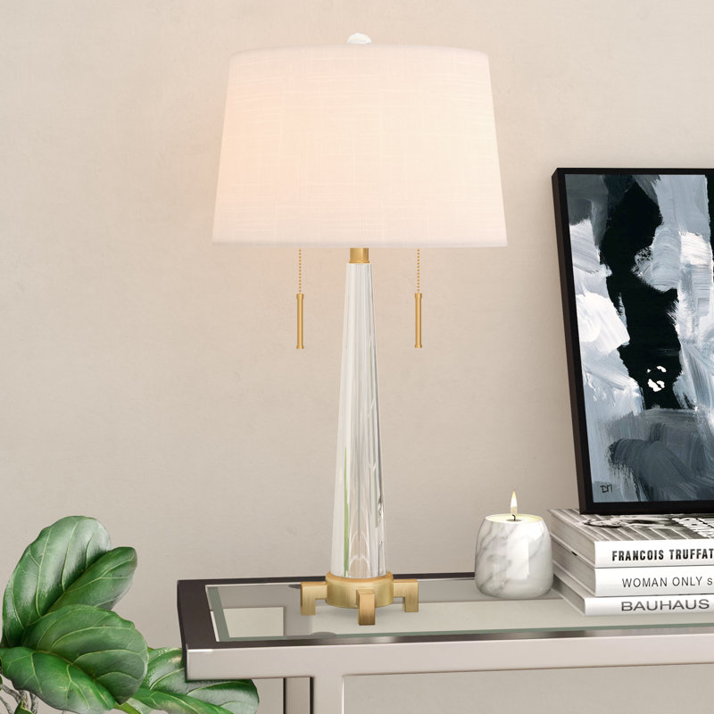 Ziebarth Crystal Table Lamp