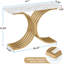 Mikaia 100cm Unfinished Console Table