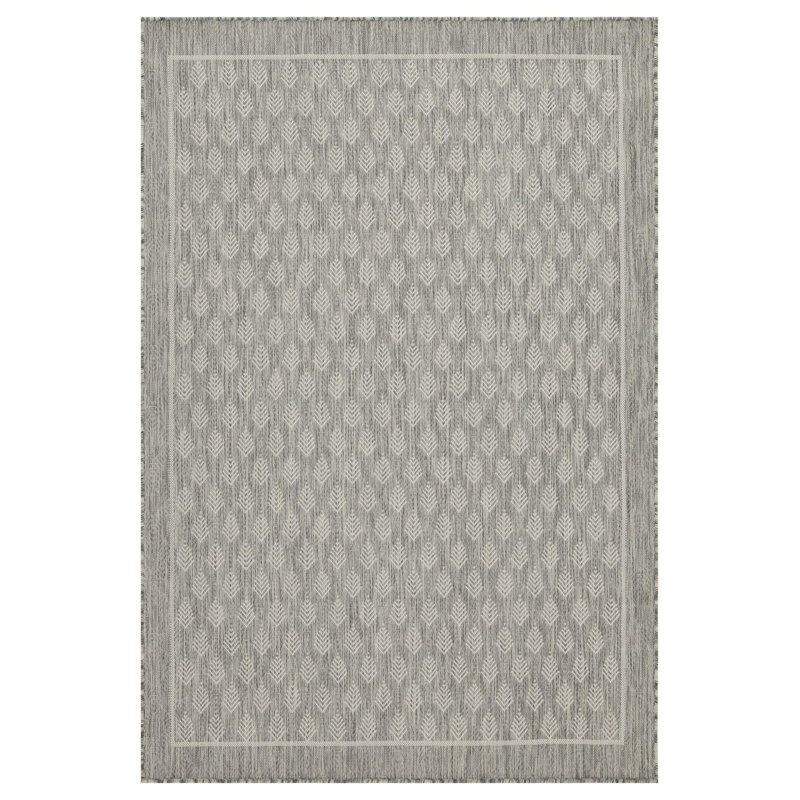 Pavillon de jardin argenté 8 pi X 10 pi Tapis intérieur / extérieur rectangulaire, Rectangle 7 pi 10 po x 10 pi 3 po