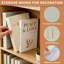 Set of 3 Decorative Books with Magnetic Linen for Home Decor