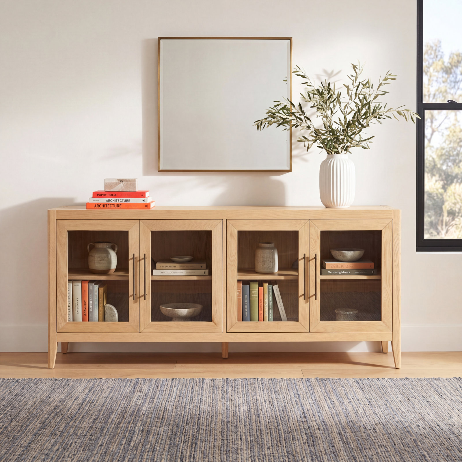 Kraker Oak Sideboard