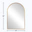 Zakria Aluminum Arch Wall Mirror-97894788-97894787