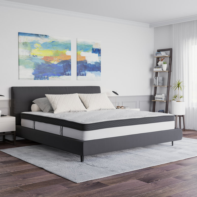 Marcum Medium Tight Top Innerspring and Memory Foam Hybrid Mattress, King