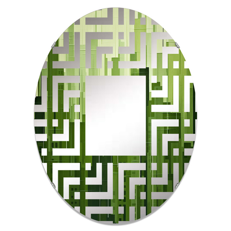 Miroir mural oval, 35,4 po x 23,6 po