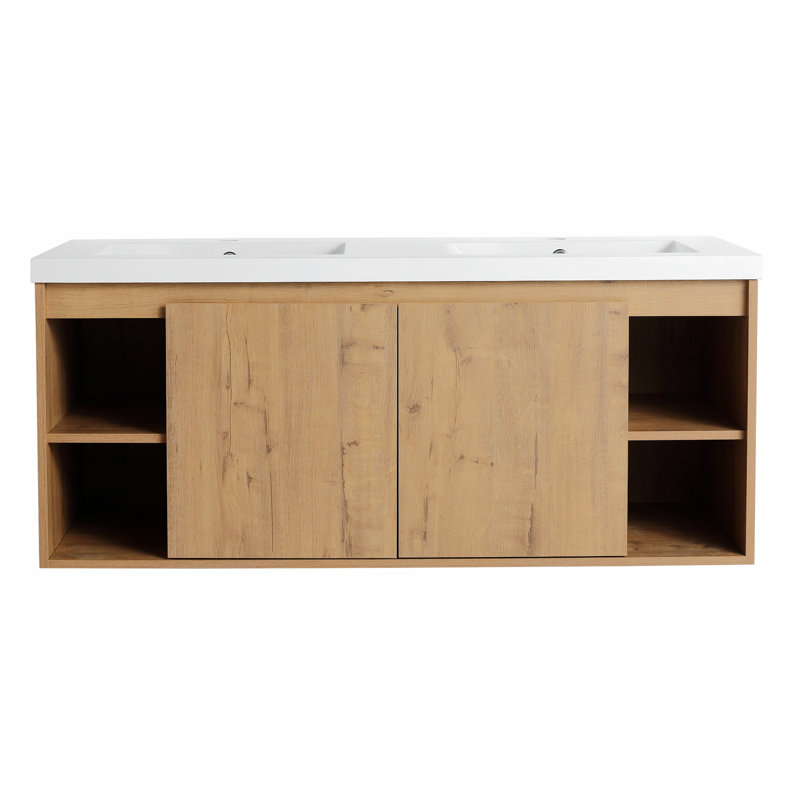 Kachet 47.6'' Double Bathroom Vanity with Top